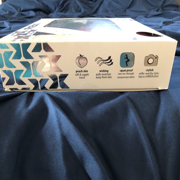 RBX 3 Piece Floral Rose Active Wear Set - Picture 14 of 15